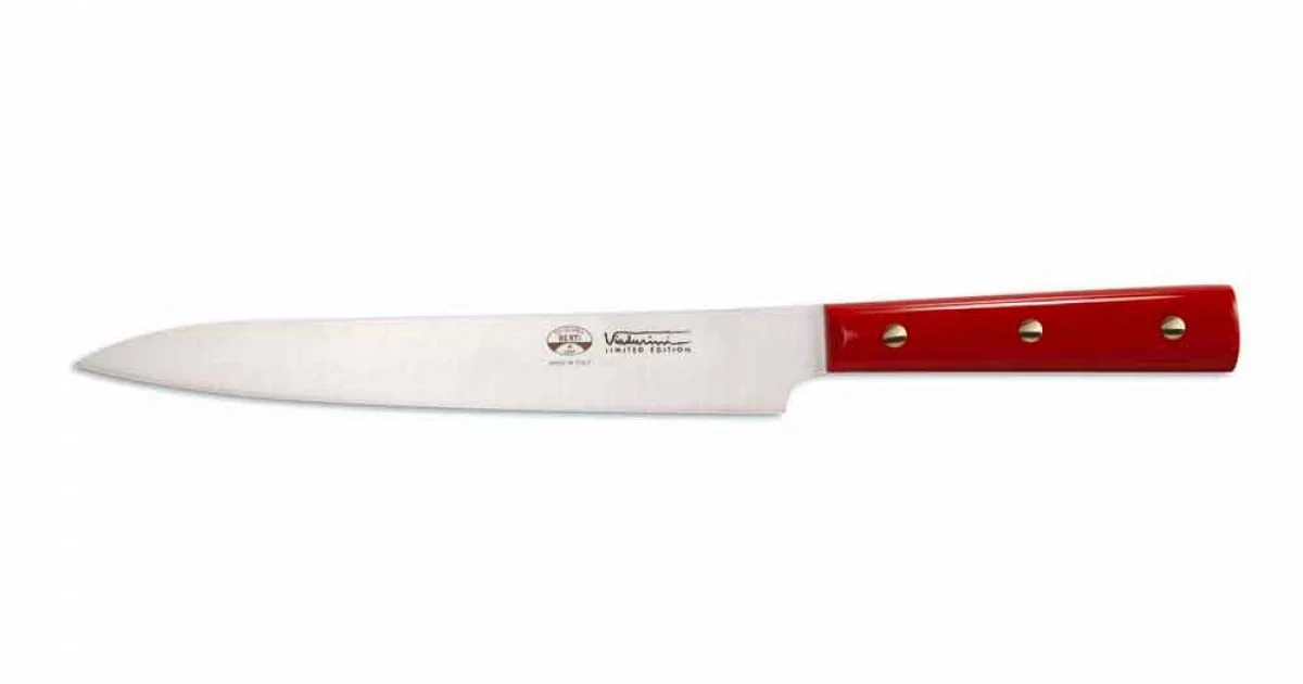 Coltello Sashimi Dotato di Ceppo, Berti in Esclusiva per Viadurini - Visco