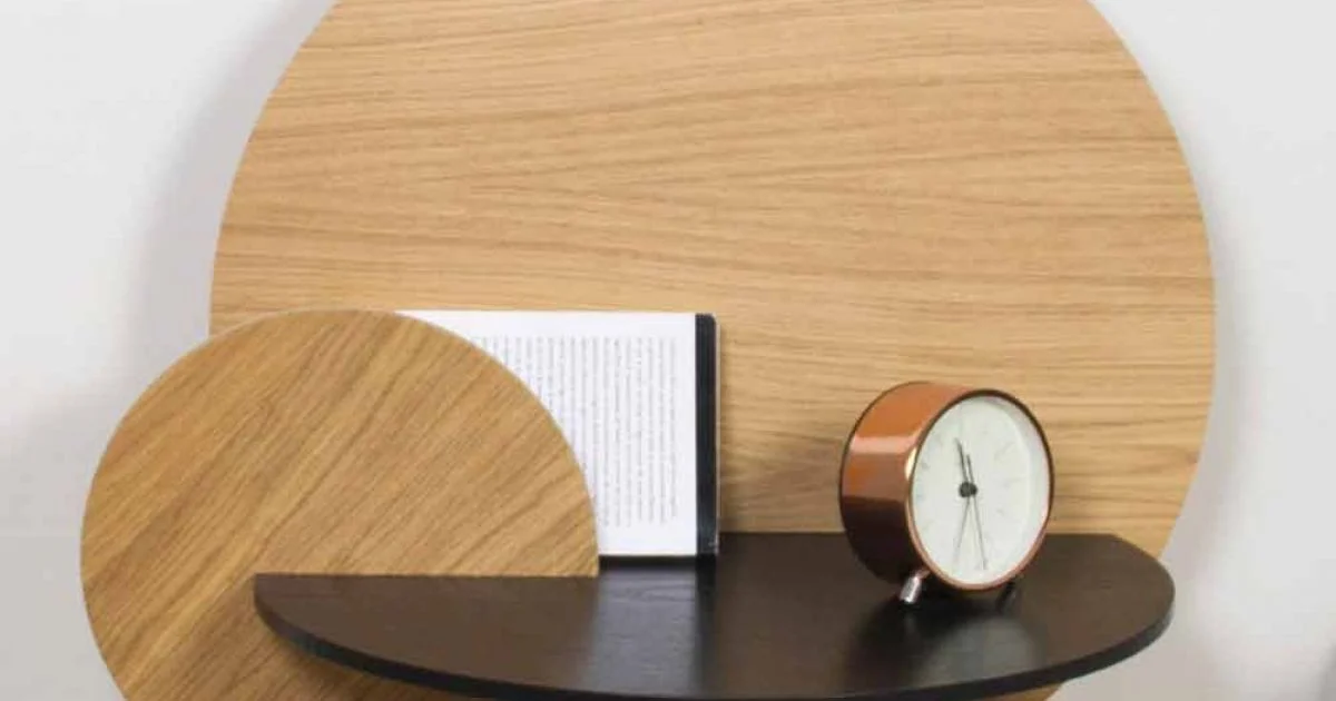 Comodino Modulare Design Elegante in Multistrato con Scomparto Nascosto - Bigno