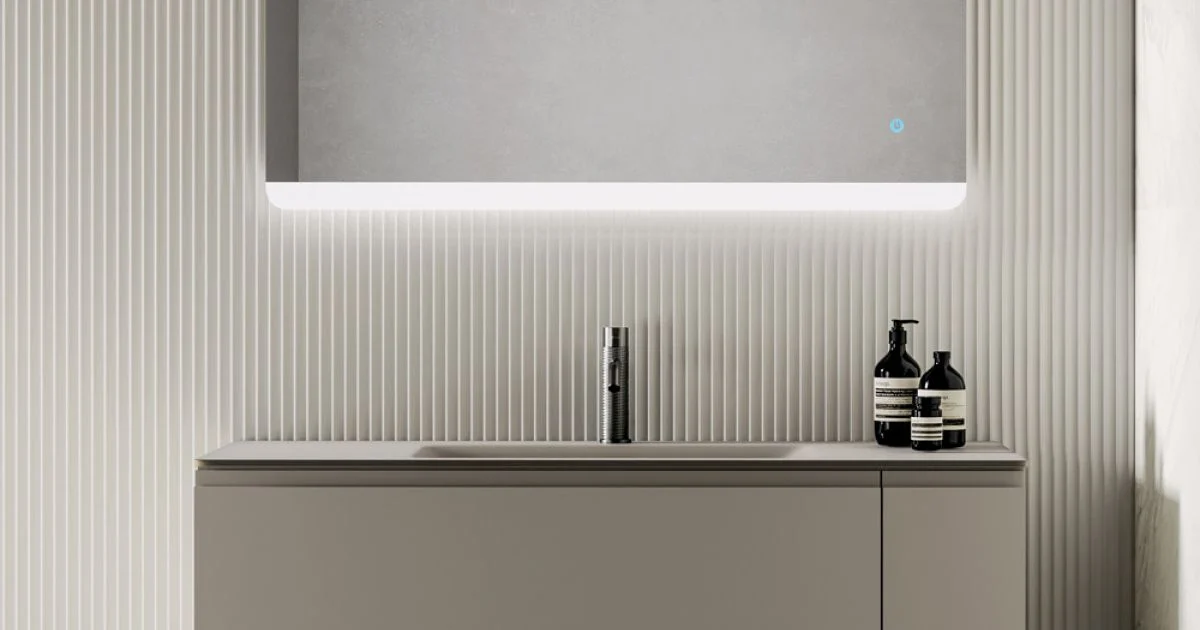 Composizione Bagno Comprensiva di Base con 2 Cassetti e 1 Anta - Titan
