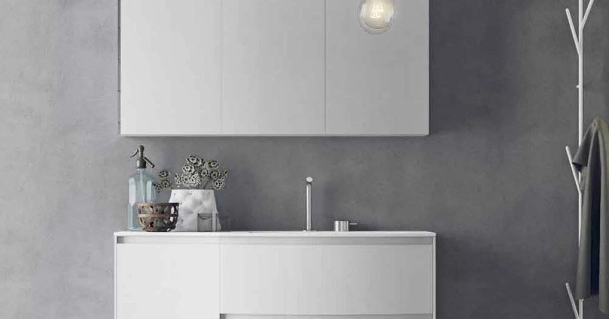 Composizione da Bagno Moderna e Sospesa di Design Made in Italy - Callisi7