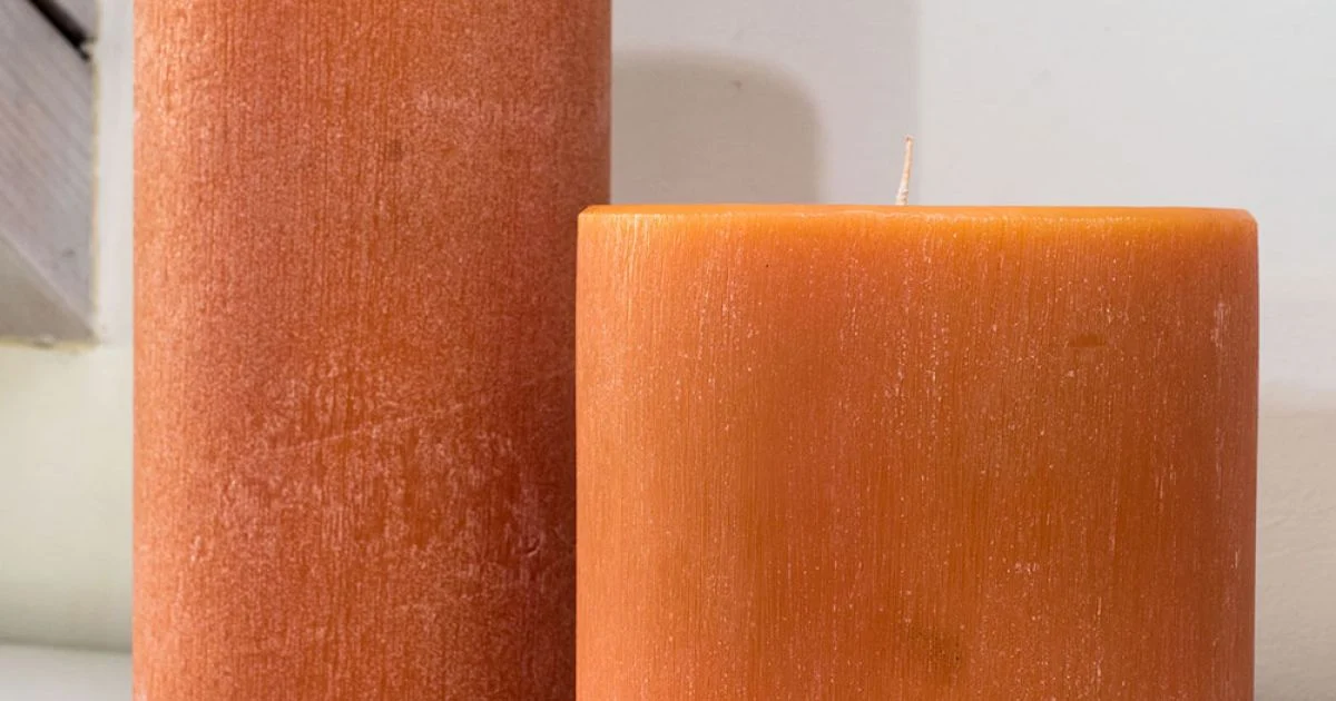 Composizione di 3 Candele Rotonde Moderne in Cera Made in Italy - Candie