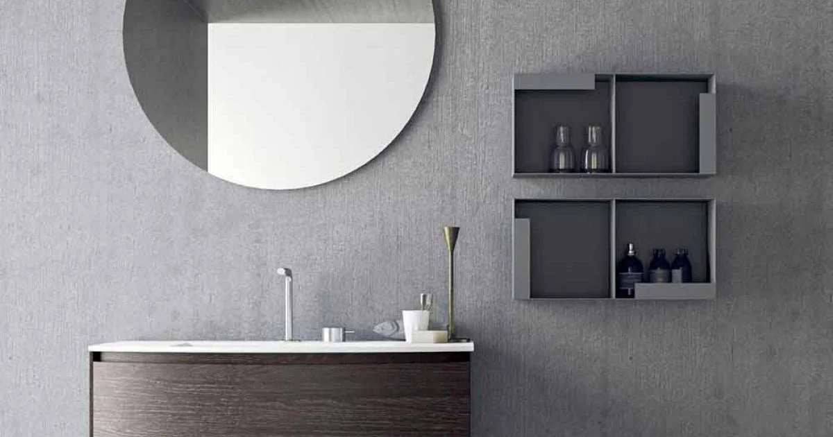 Composizione per il Bagno Sospesa di Design Moderno Made in Italy - Callisi11