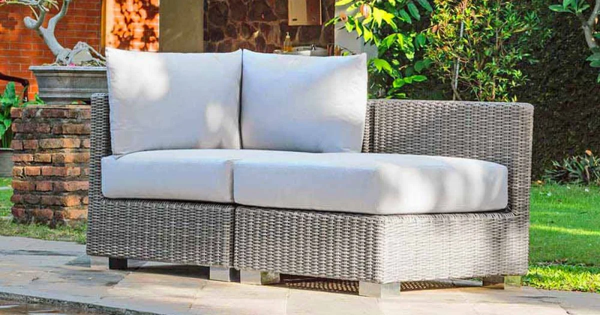 Composizione salotto da giardino artigianale Ania di design