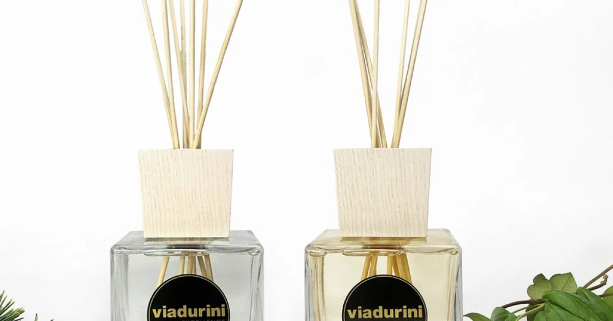 Confezione 2 Profumatori Ambiente Fragranze Assortite 500 ml cad. con Bastoncini
