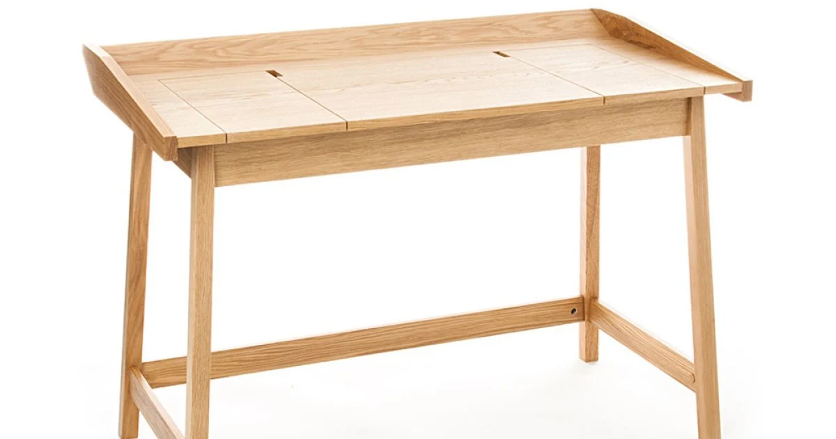 Consolle con Scrittoio Porta PC in MDF e Legno - Calcio