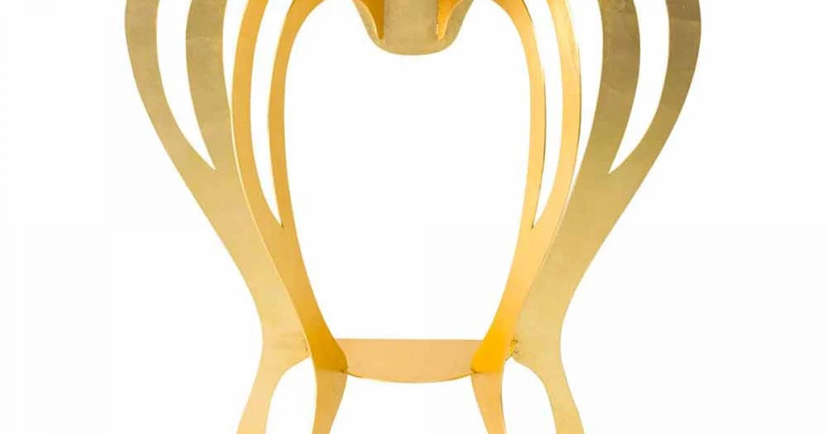 Consolle in Ferro Colorato di Design Moderno Made in Italy – Barbata