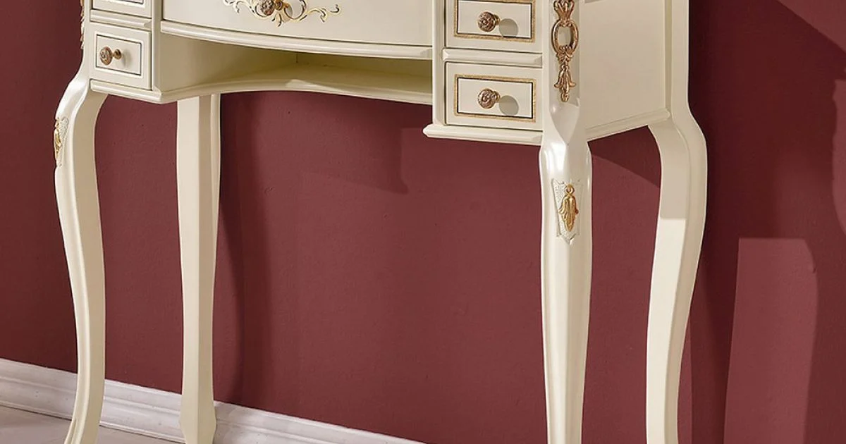 Consolle Ingresso Classica in Legno con 5 Cassetti Made in Italy - Richard