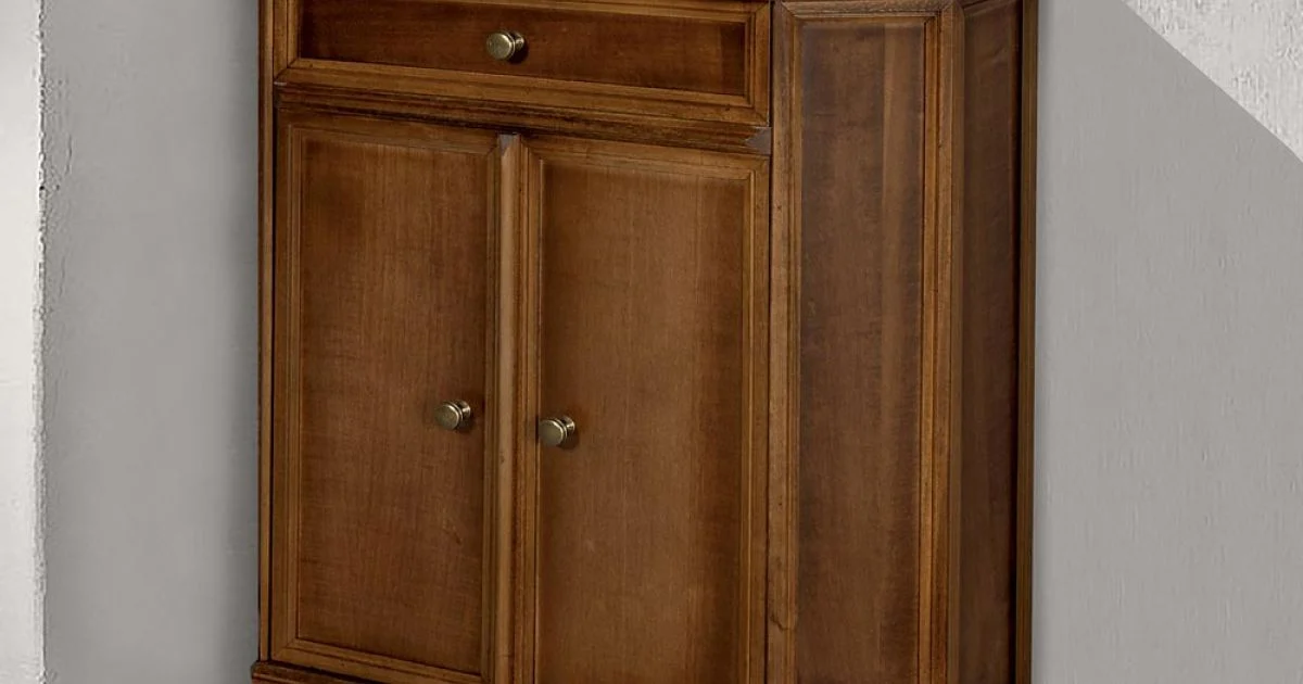 Credenza con Cassetto, 2 Ante e Ripiano Interno Made in Italy - Semia