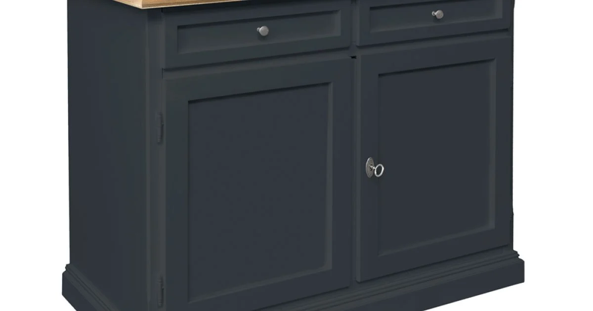Credenza in Legno con 2 Cassetti e 2 Ante Made in Italy - Uller