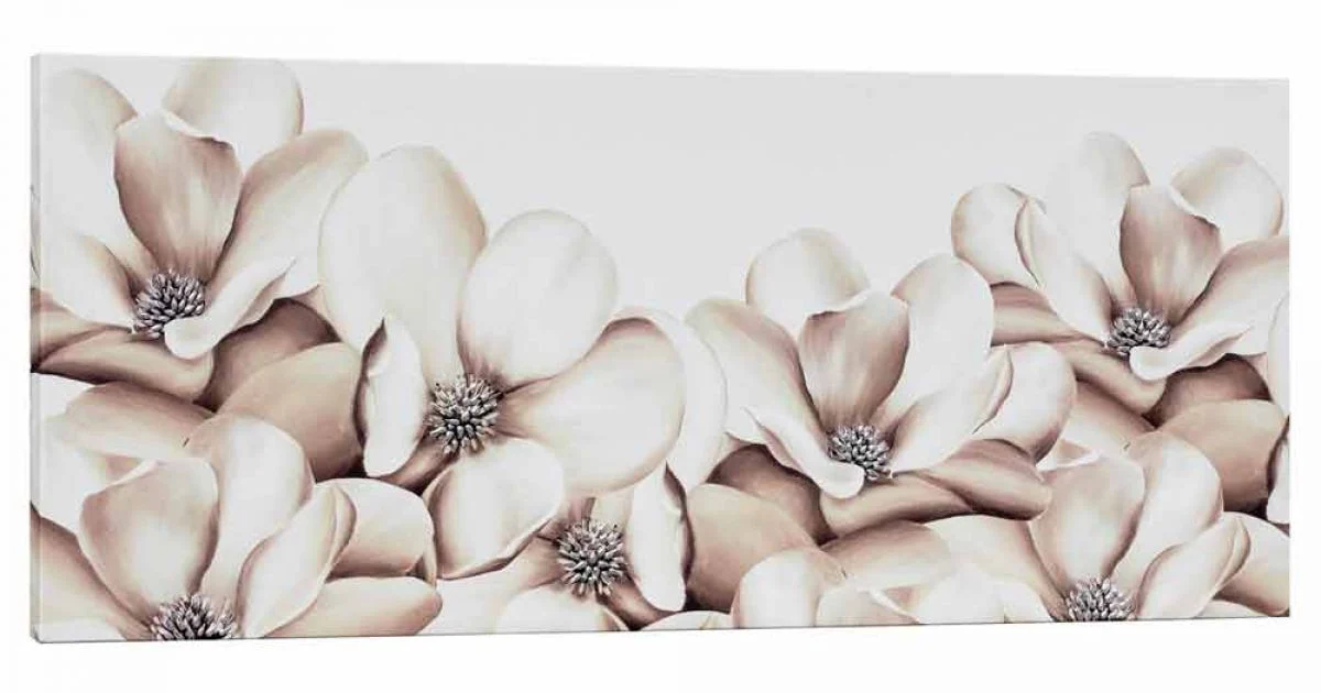 Stampa su tela floreale di design decorata a mano in Italia Moscal