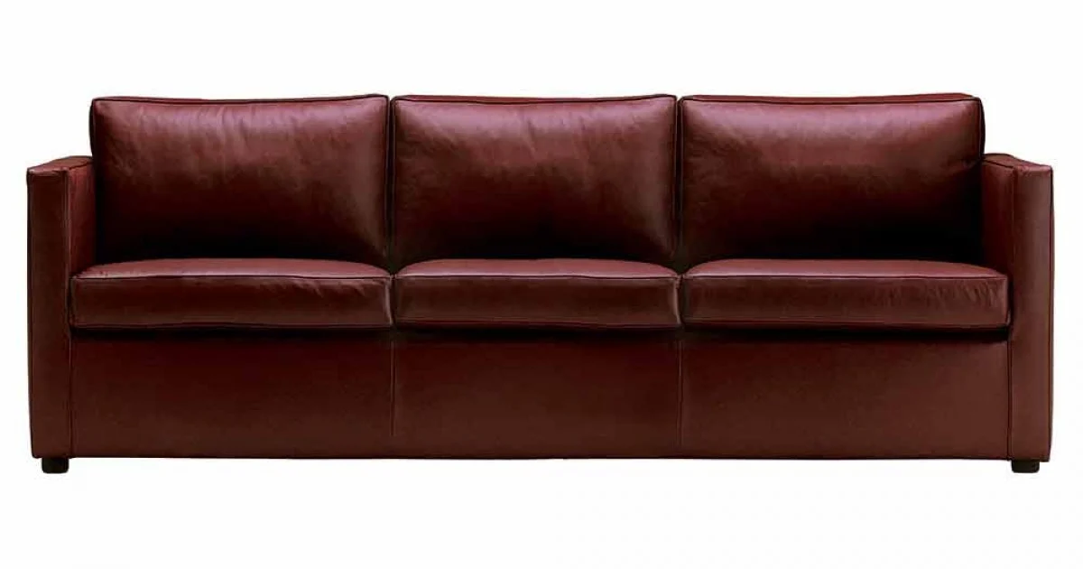 Divano 3 Posti Rivestito in Pelle Made in Italy di Alta Qualità - Centauro