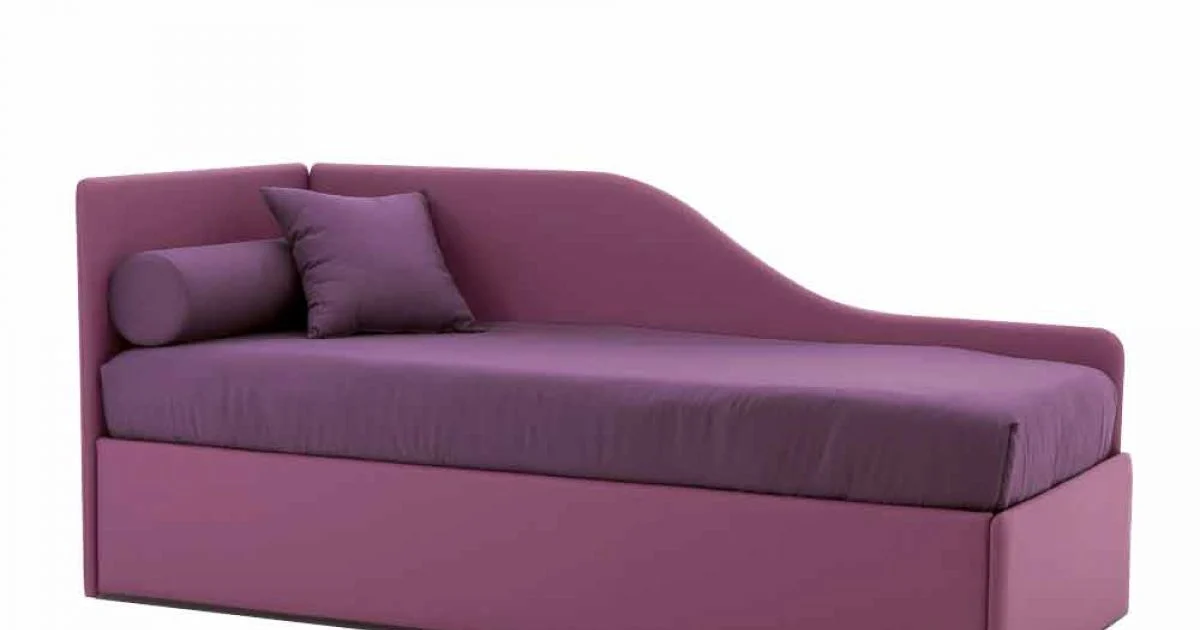 Divano Letto di Design in Similpelle Sfoderabile Made in Italy - Rallo