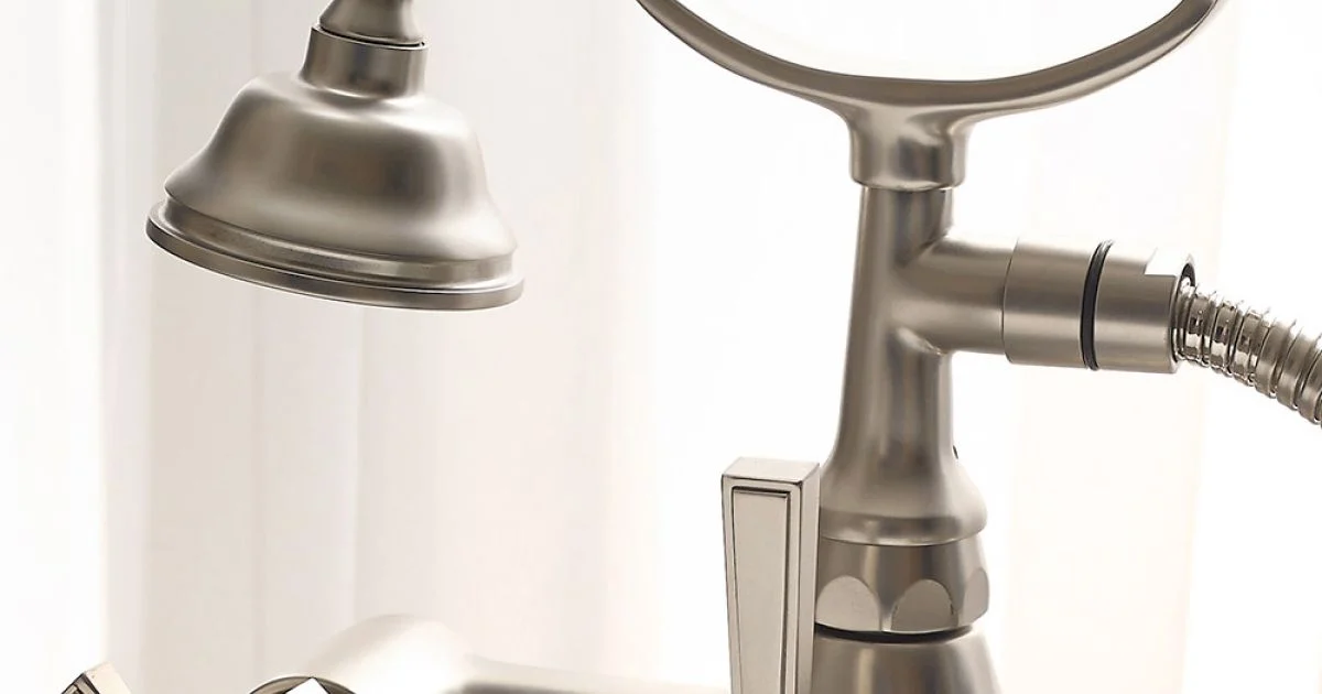 Gruppo Vasca da Pavimento in Ottone Made in Italy, Stile Vintage – Silvana