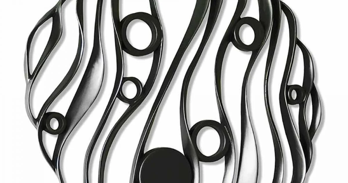 Installazione a Muro Design Moderno in Ceramica Traforata Made in Italy - Desta