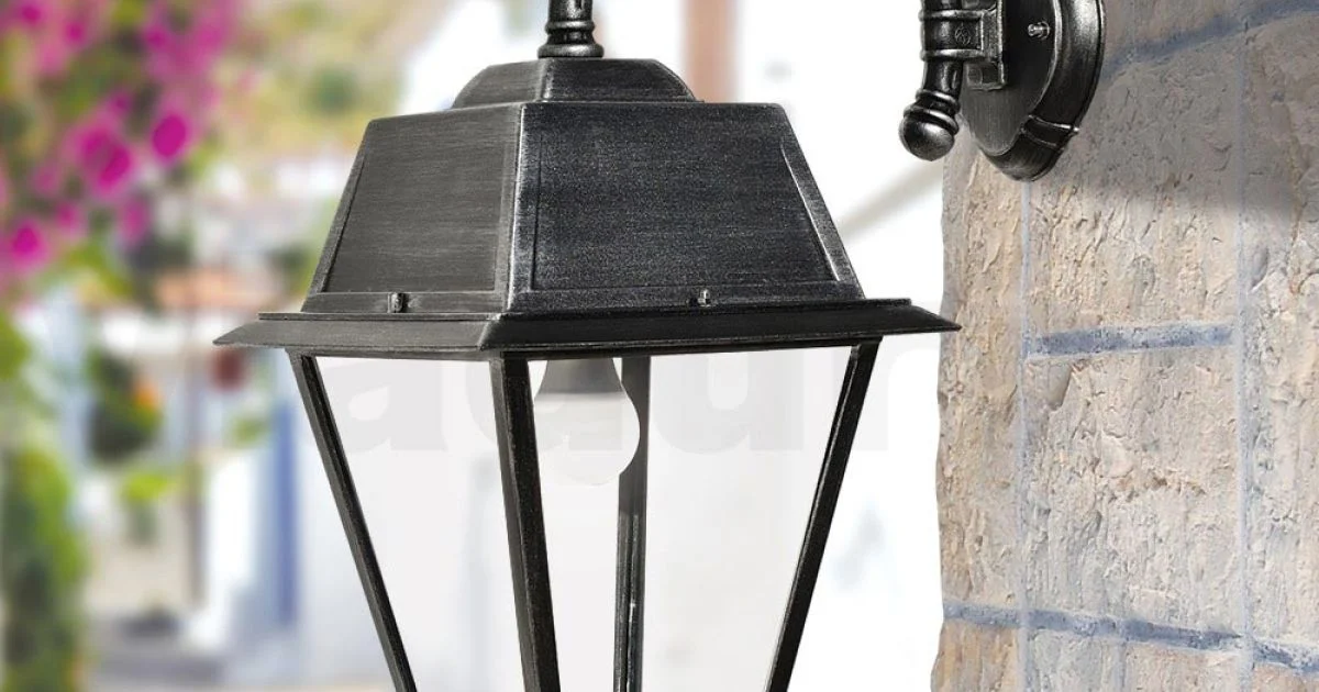Lampada a Parete da Esterno in Alluminio Vintage Made in Italy - Doroty