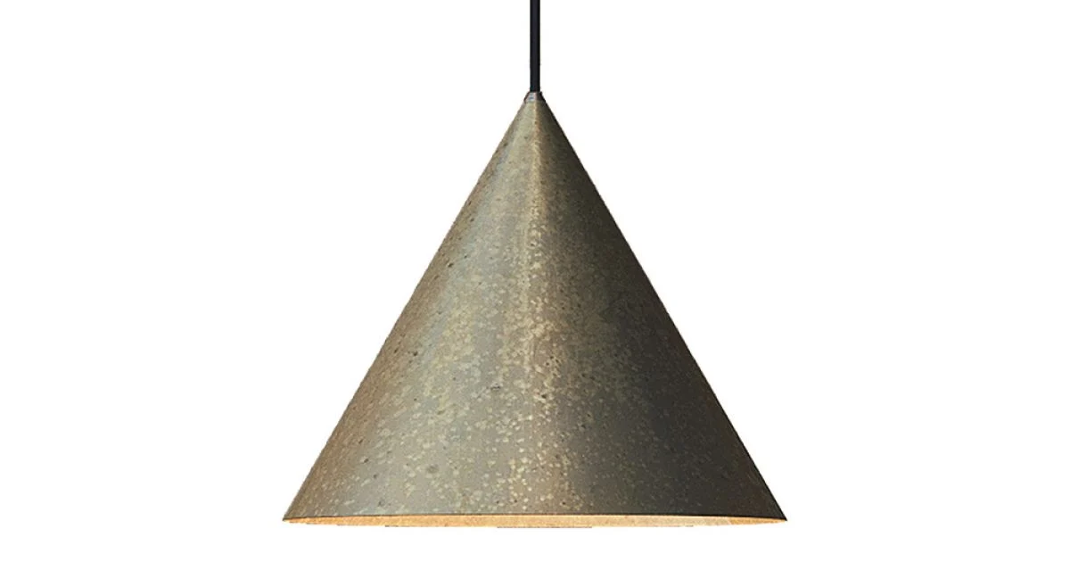 Lampada a Sospensione da Esterno in Ottone Made in Italy - Pioggia