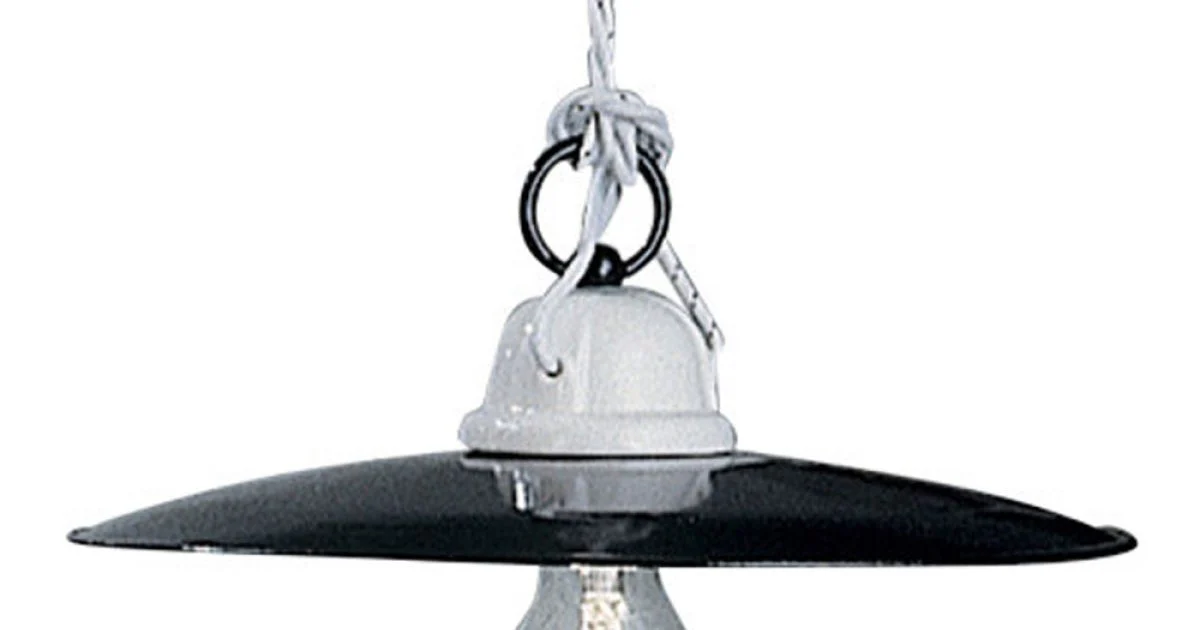 Lampada a sospensione design rustico ceramica Ferroluce Potenza