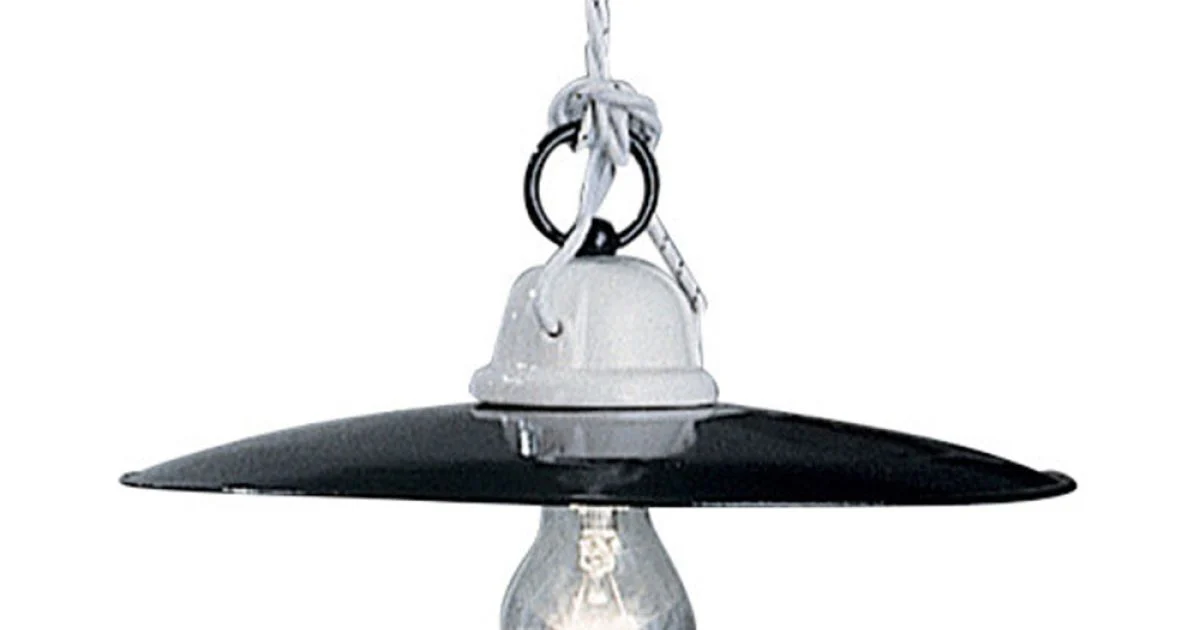 Lampada a sospensione design rustico Ferroluce Potenza