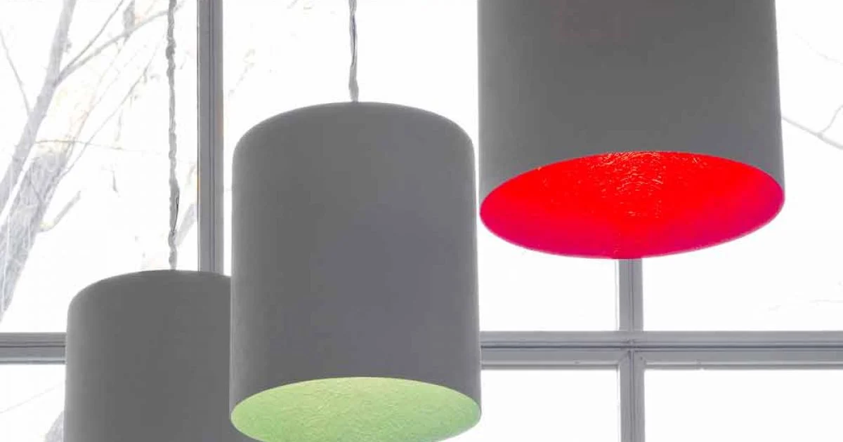 Lampada a sospensione di design In-es.artdesign Bin Cemento verniciata