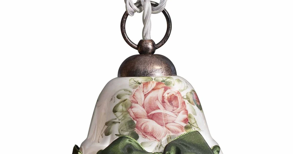 Lampada di design rustico a sospensione decorata Ferroluce Napoli