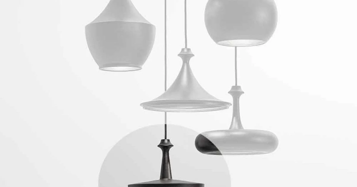 Lampada a Sospensione a Luce LED in Ceramica – Lustrini L6 Aldo Bernardi