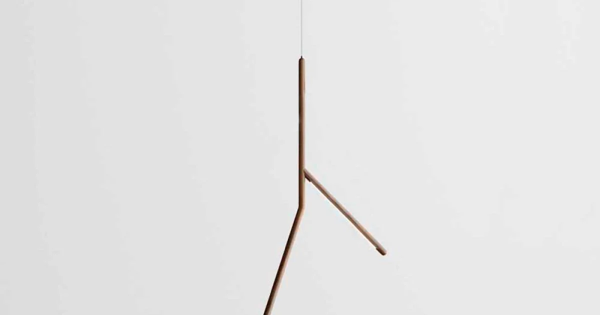 Lampada a Sospensione in Legno Massello in Diverse Finiture Made in Italy - Orlov