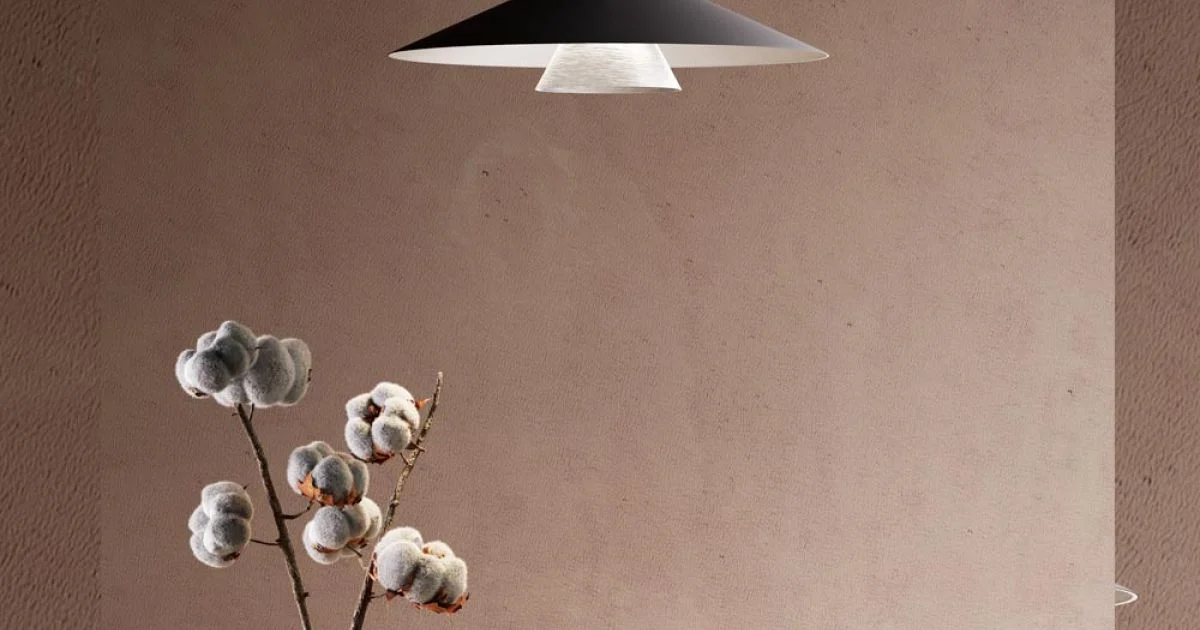 Lampada a Sospensione in Metallo di Diverse Finiture - Mira