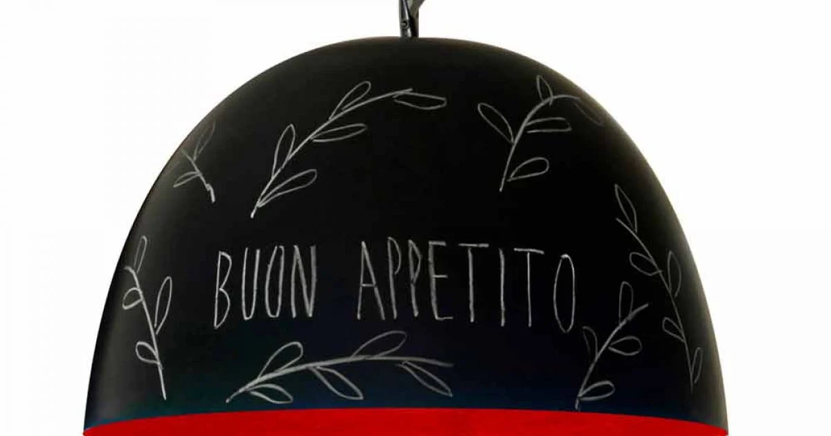 Lampada a sospensione in resina In-es.artdesign H2o Lavagna moderna