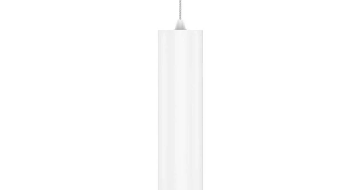 Lampada a Sospensione Led 7W in Alluminio Bianco o Nero Opaco - Rebolla