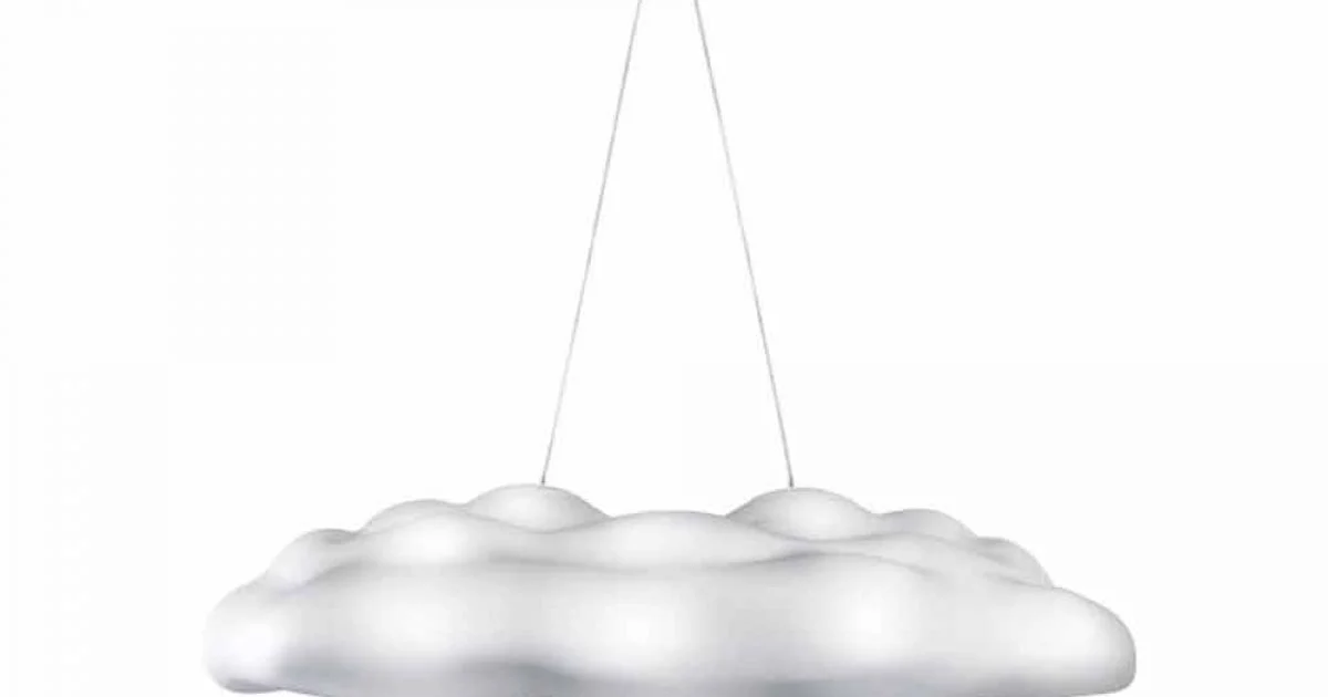 Lampada a Sospensione per Esterno Design a Nuvola in Plastica - Nefos by Myyour