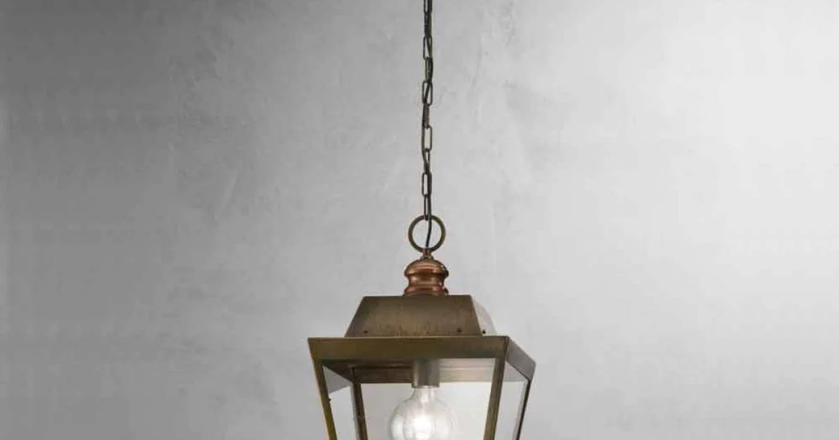 Lampada a sospensione stile industriale Quadro Il Fanale