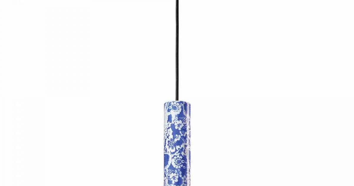 Lampada Cilindrica a Sospensione Ceramica Colorata Made in Italy – Ferroluce Pi