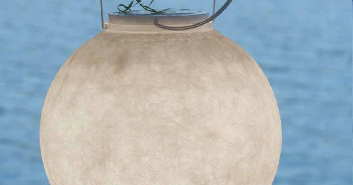 Lampada da esterno a sospensione In-es.artdesign Luna Out in nebulite