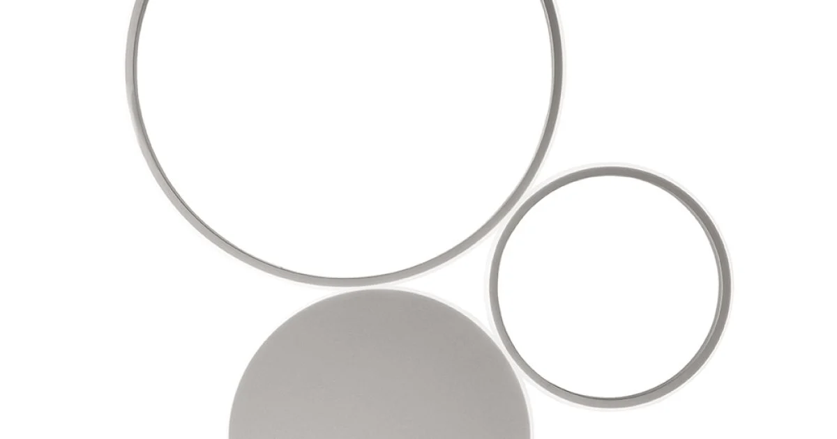 Lampada da Parete in Metallo Verniciato con LED Design Moderno  - Punto