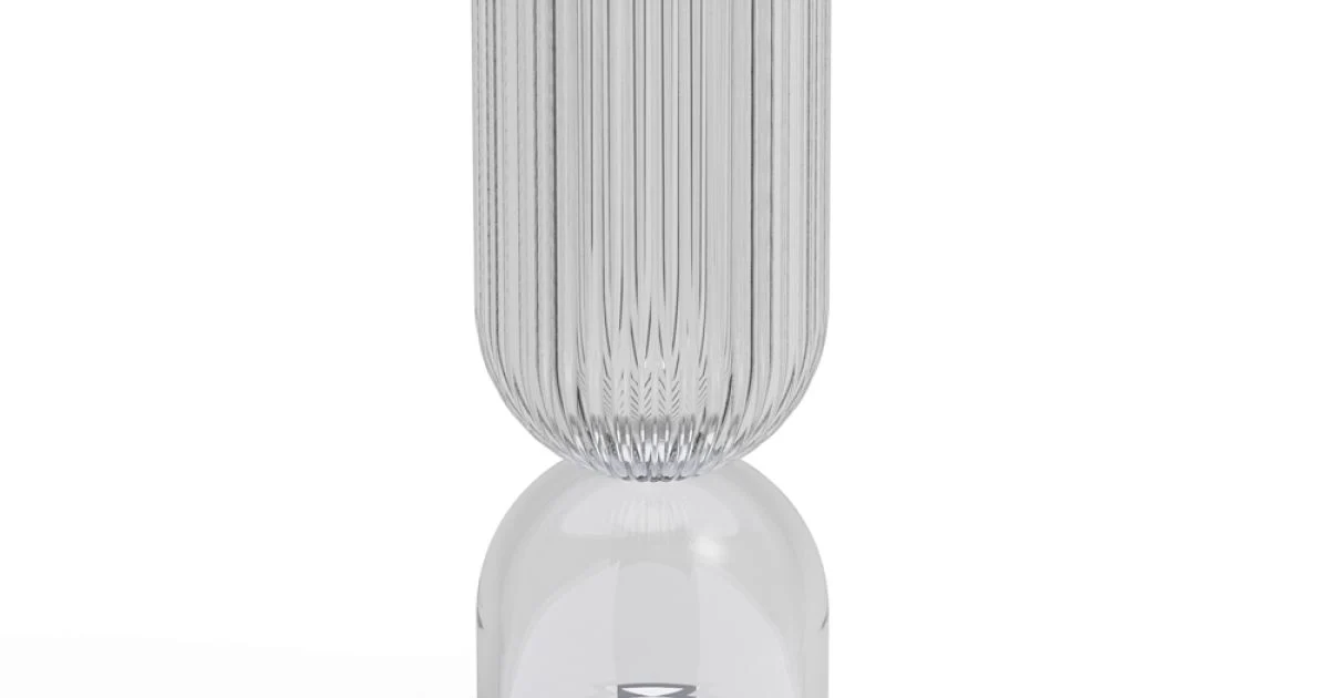 Lampada da Tavola / Vaso in Polimetilmetacrilato in 2 Colori - Lucis