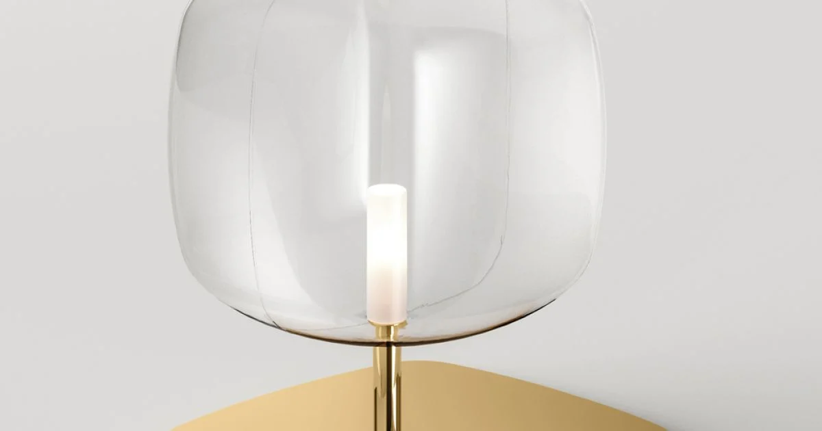 Lampada da Tavolo LED con Struttura in Metallo Made in Italy - Donatina