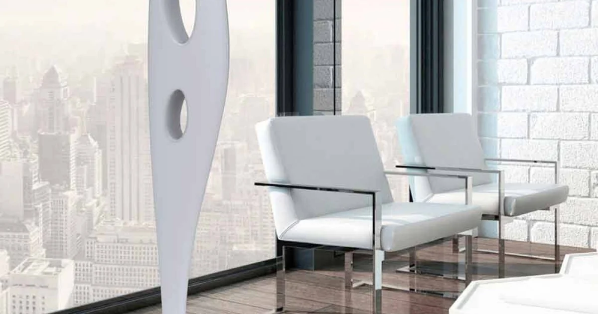 Lampada da terra di design moderno prodotta in Italia, Sinnai