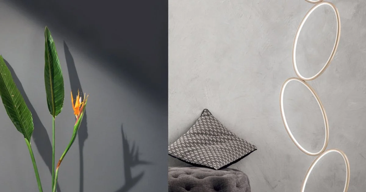 Lampada da Terra in Metallo Finitura Oro con LED Dimmerabile - Raissa