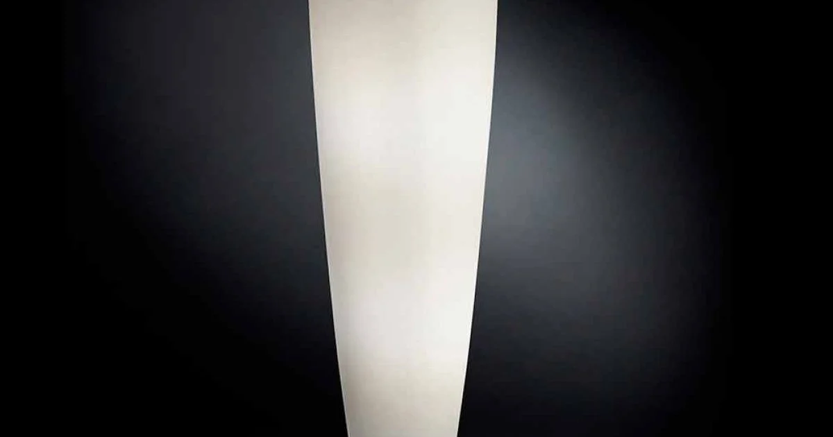 Lampada da terra moderna a Led per interni in Ldpe Obice Big