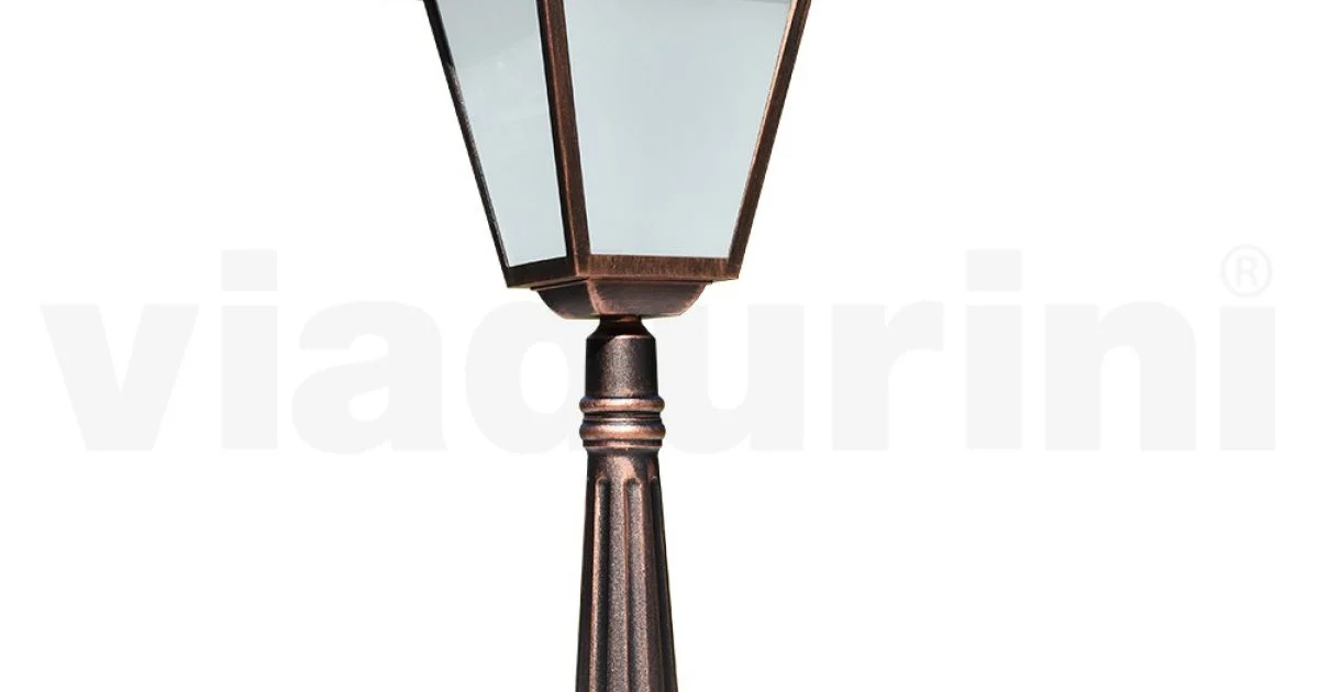 Lampada da Terra per Esterno in Alluminio Vintage Made in Italy - Doroty