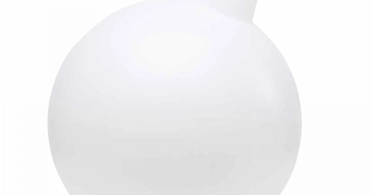 Lampada di Decoro da Interno o Esterno Palla di Natale Rossa, Bianca - Pallastar