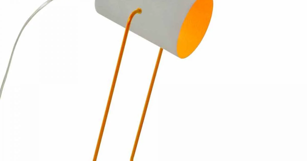 Lampada di design da tavolo In-es.artdesign Paint T effetto cemento