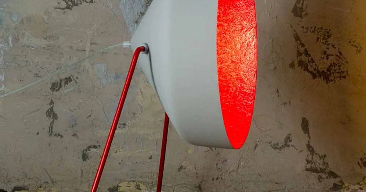 Lampada di design da terra In-es.artdesign Cyrcus F Cemento verniciata