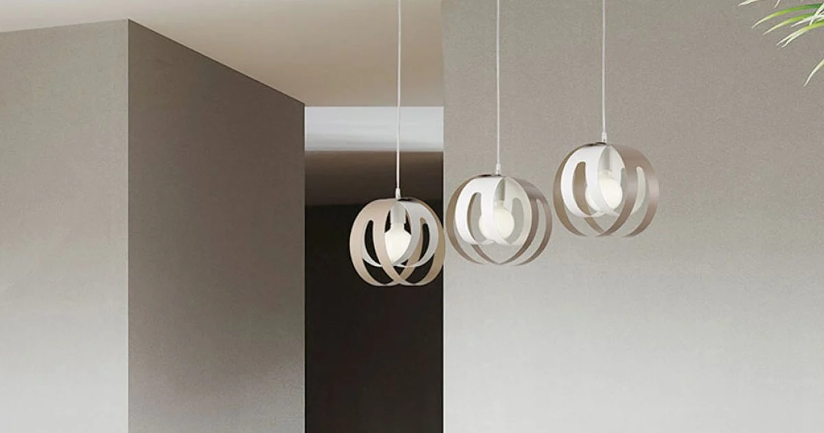 Lampada Elegante in Metallo Made in Italy per Interni Raffinati - Aries