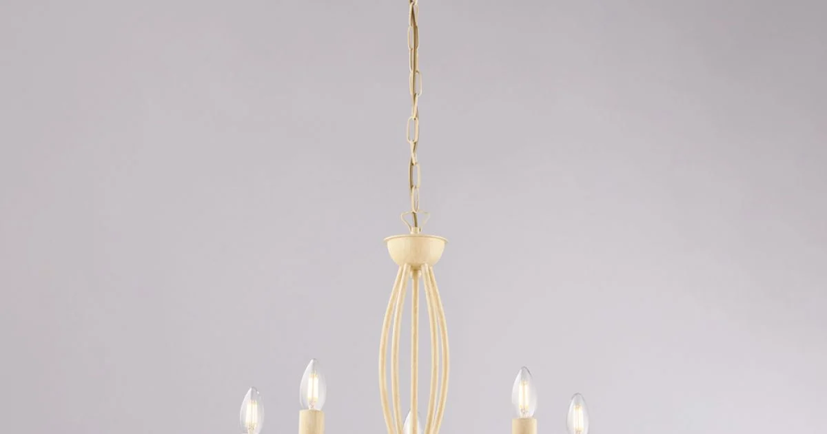 Lampada in metallo stile shabby per arredare con eleganza – Roccia