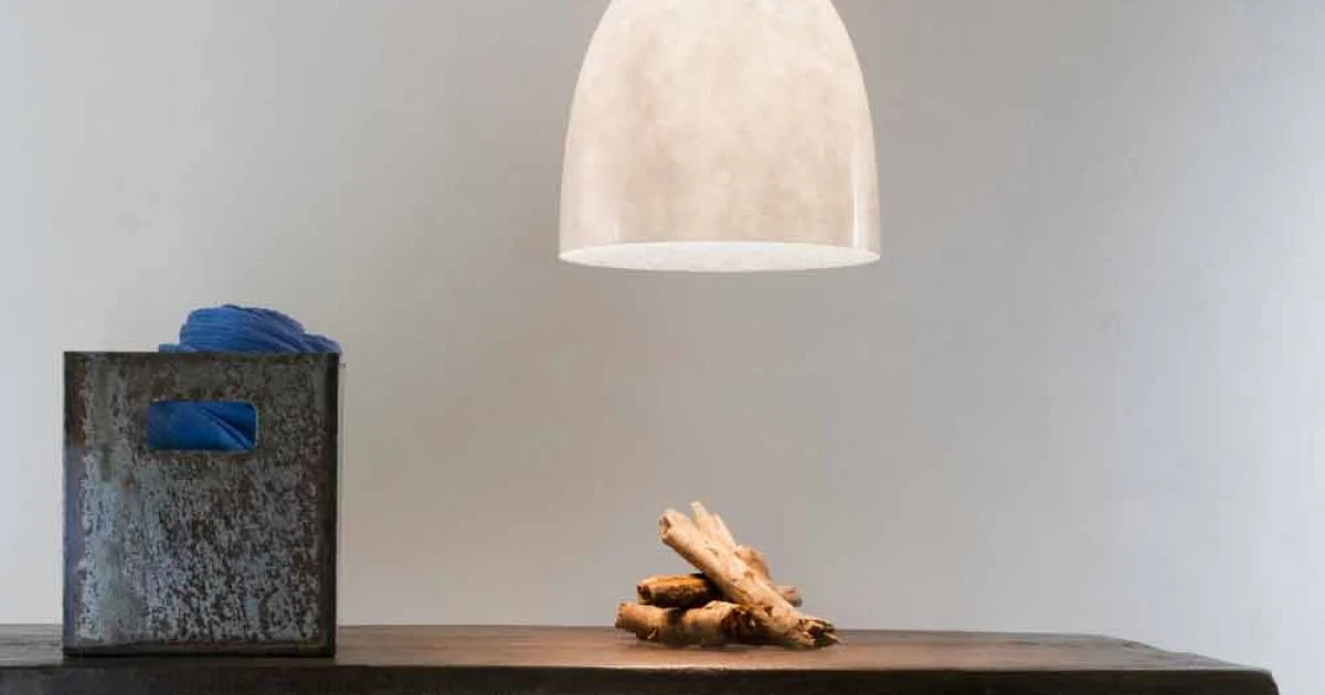 Lampada in nebulite sospesa In-es.artdesign Flower S Nebula di design