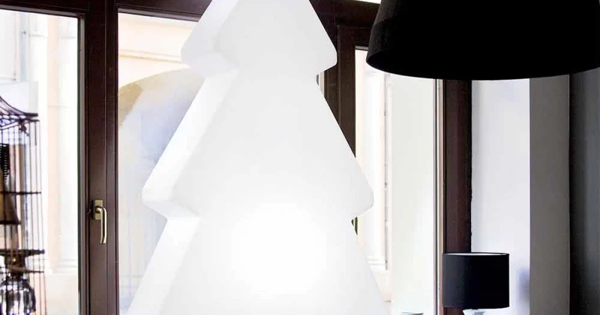 Lampada interni tavolo/terra Slide Lightree albero natale made Italy