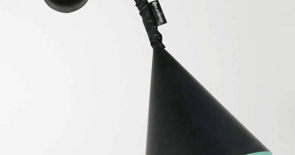 Lampada moderna a muro In-es.artdesign Jazz a Lavagna in resina