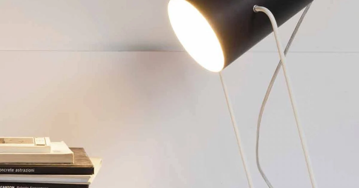 Lampada moderna da tavolo In-es.artdesign Paint T effetto lavagna