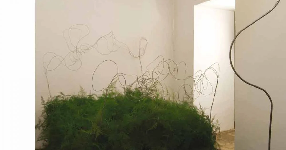 Lampada moderna da terra bianca nebulite In-es.artdesign Luna H210cm
